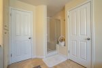Shower of the Master bath